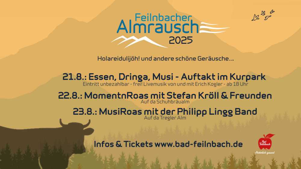 Alpen-Festival: Feilnbacher Almrausch