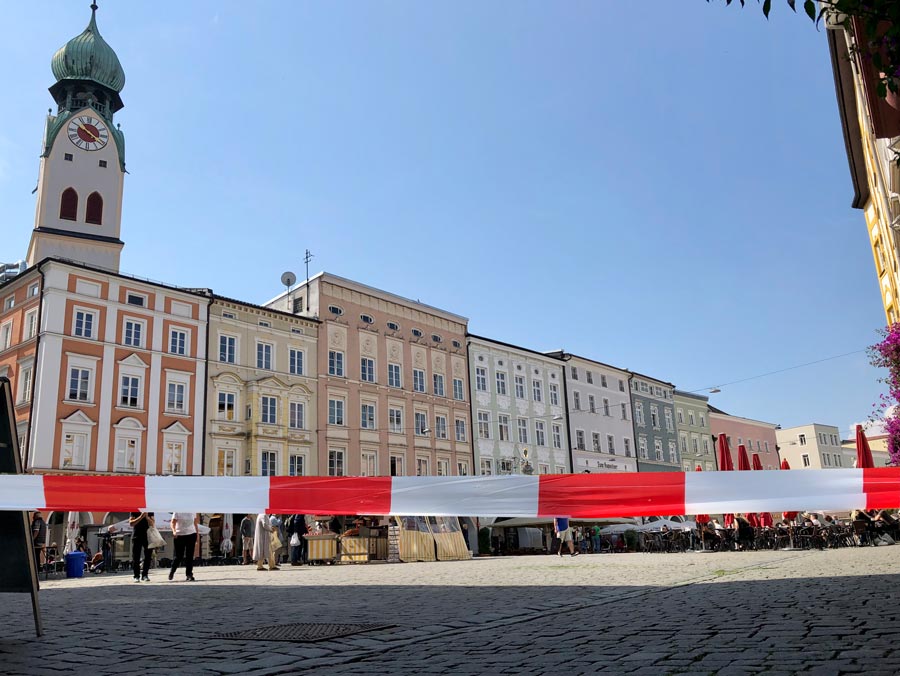 Stadt Rosenheim: Corona Beschränkungen