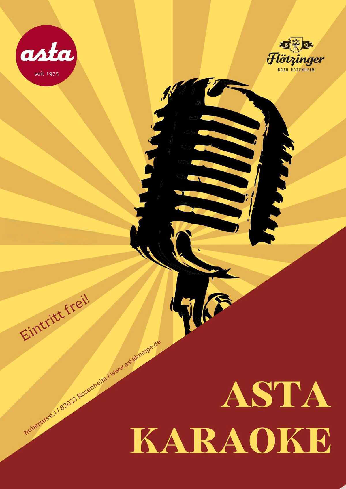 Karaoke Night in der Asta-Kneipe