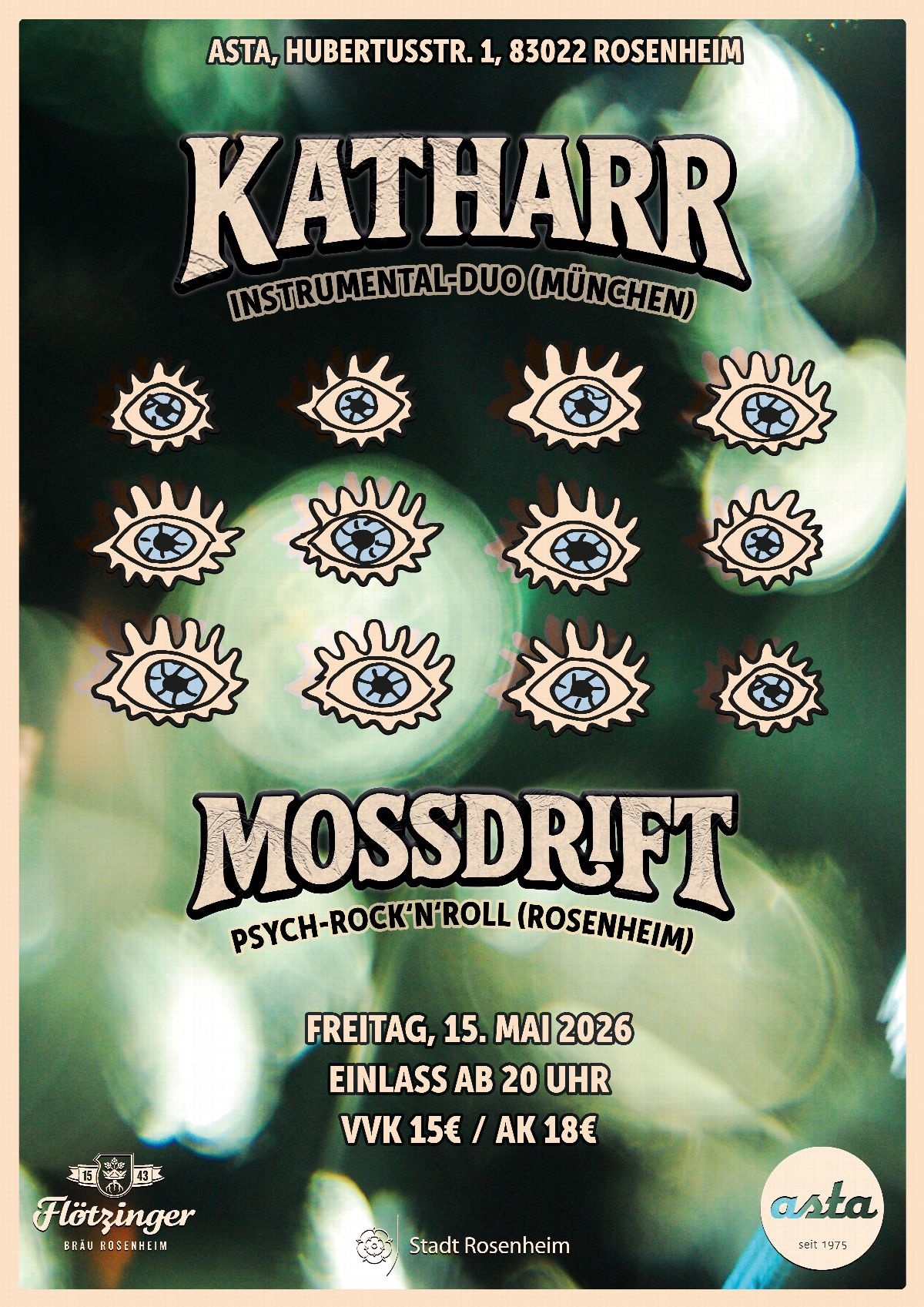 Katharr & Mossdrift spielen in der Asta Kneipe