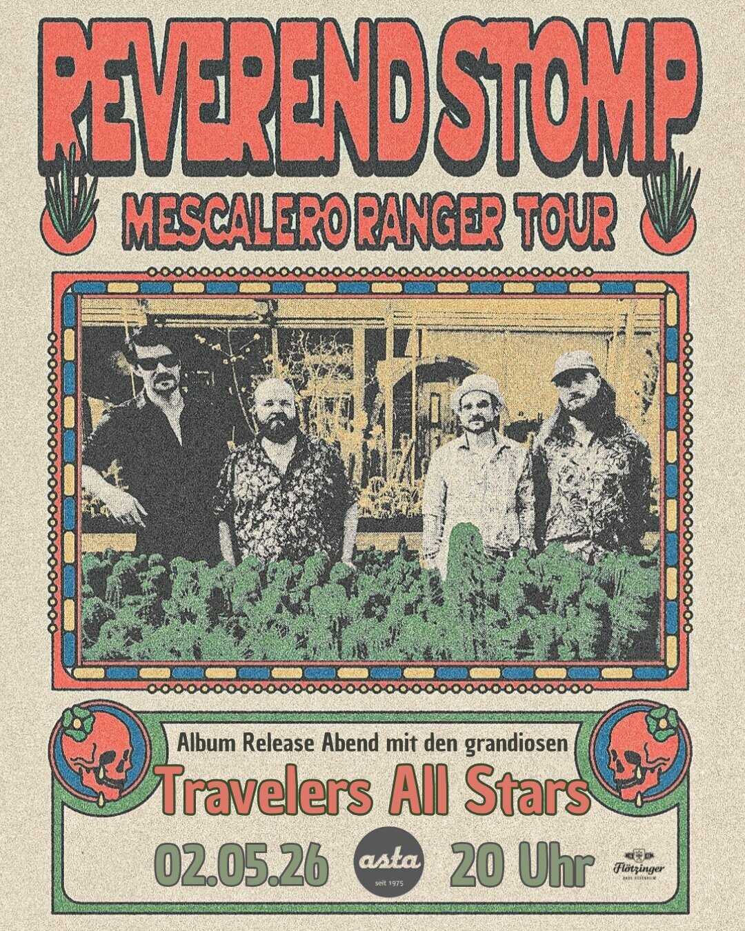 Reverend Stomp, Travelers All Stars -LIVE- in der Asta