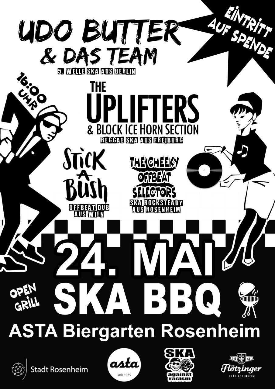 Grillfest: SKA BBQ in der Asta Biergarten