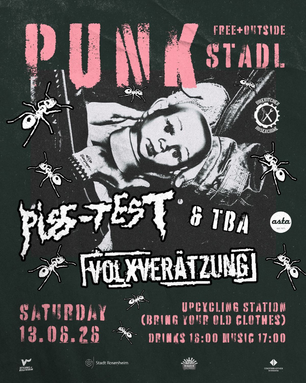 Punkstadel Konzert am Samstag