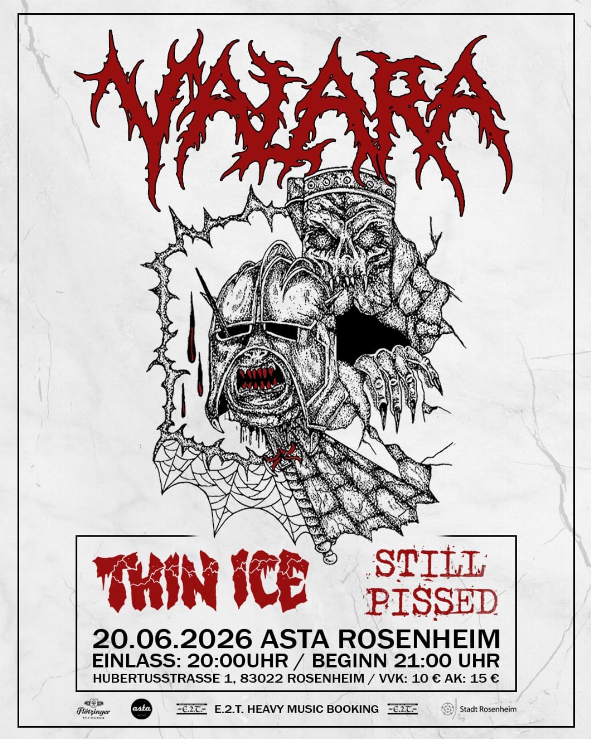 Valara, Thin Ice & Still Pissed spielen in der Asta
