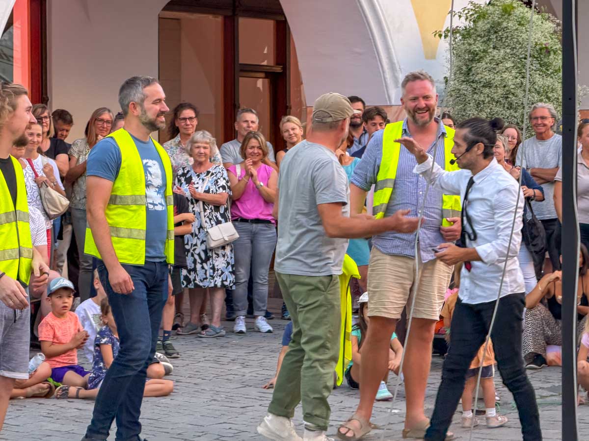 Spektakel Besucher