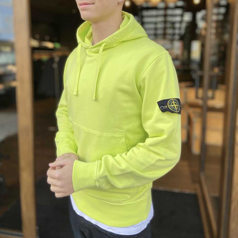 Hoodie Böck Herrenmoden, lemon