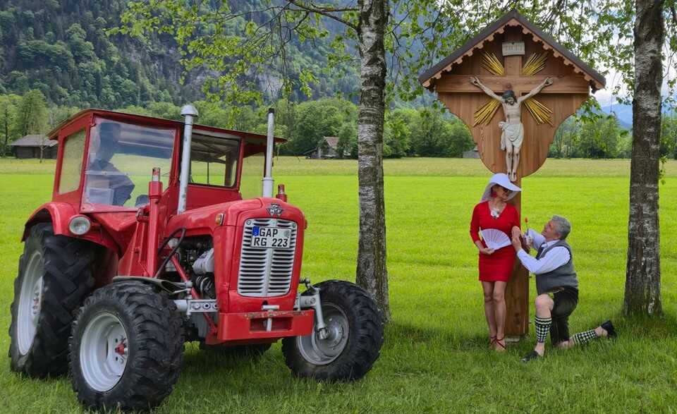 liebe auf den 2ten klick dinnerbrettl traktor