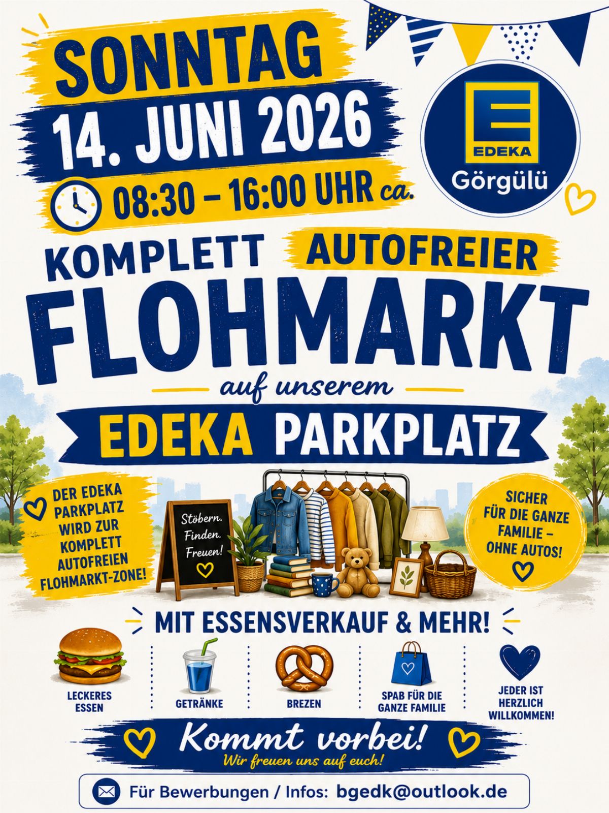 Flohmarkt Edeka Küpferlingstraße