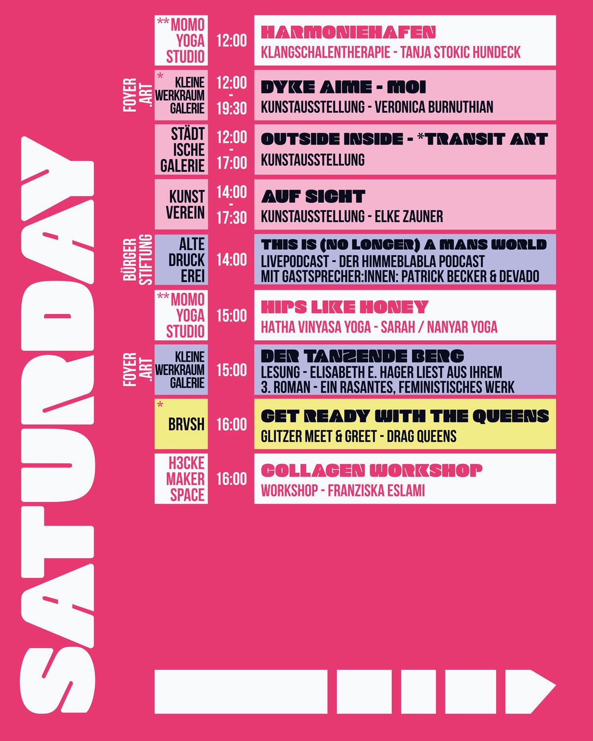 festival mit v programm samstag nachmittag