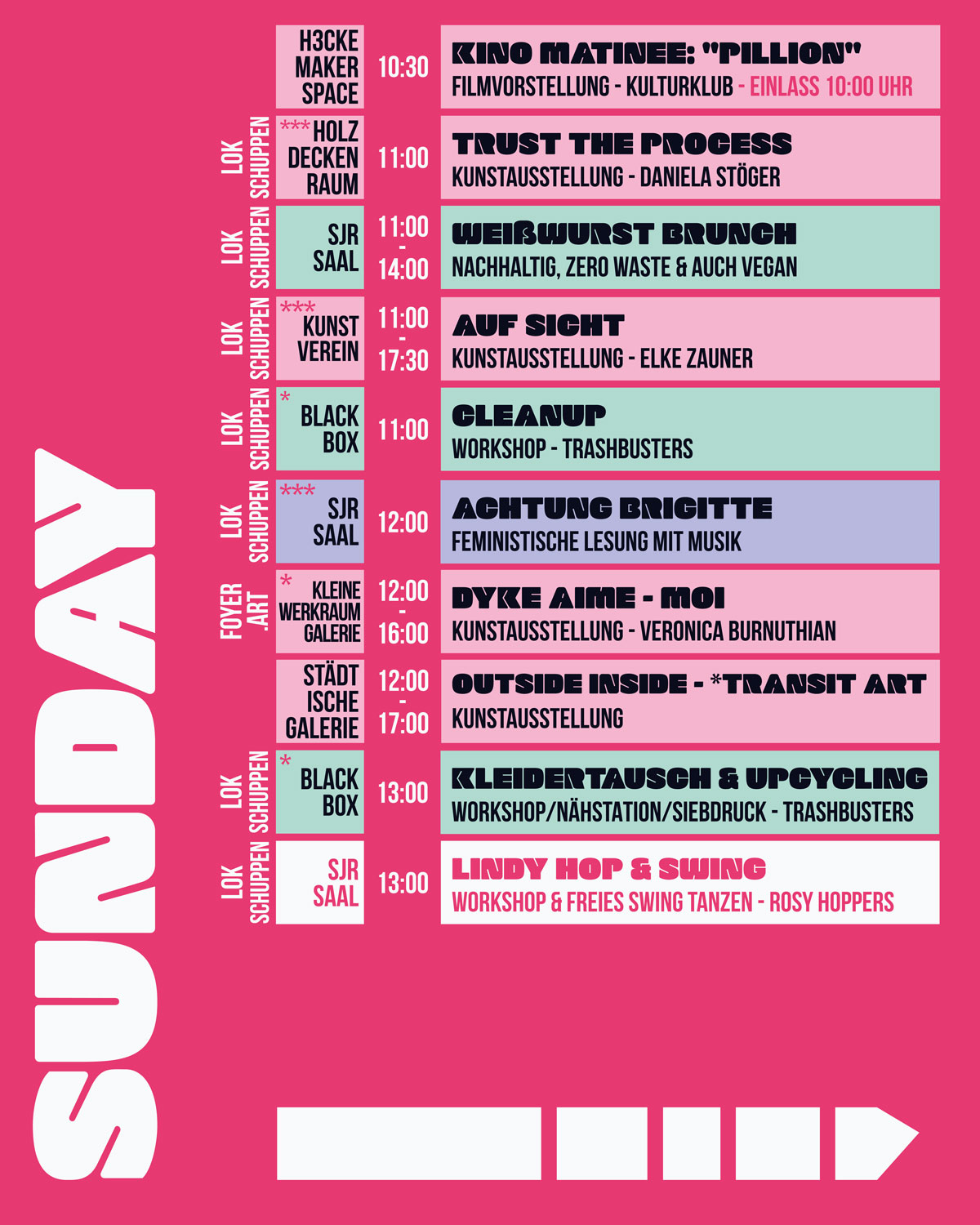 festival mit v programm sonntag vormittag