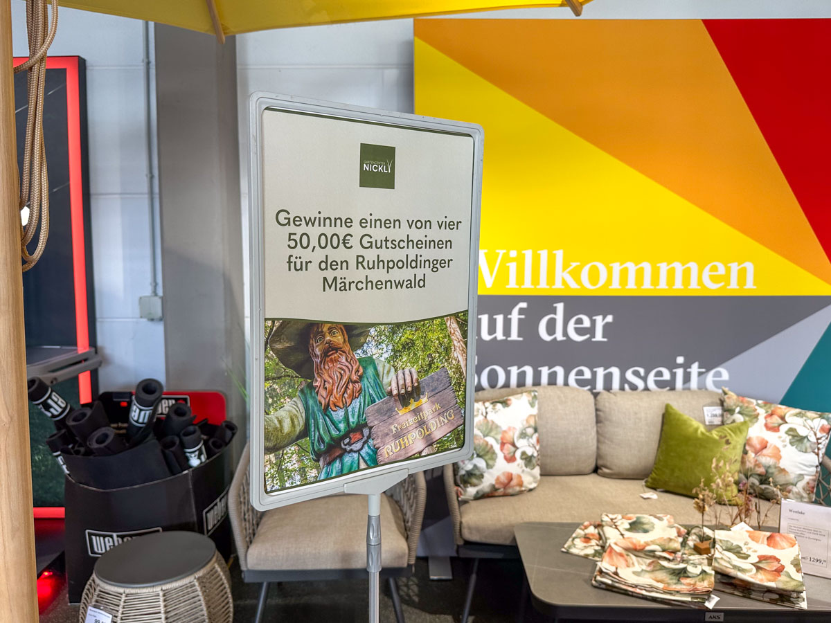 familientag gartencenter nickl Malwettbewerb