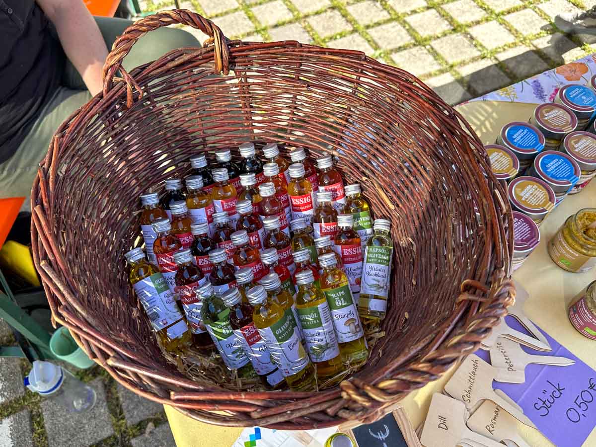 familientag gartencenter nickl wendelsteiner genusswerkstatt essig