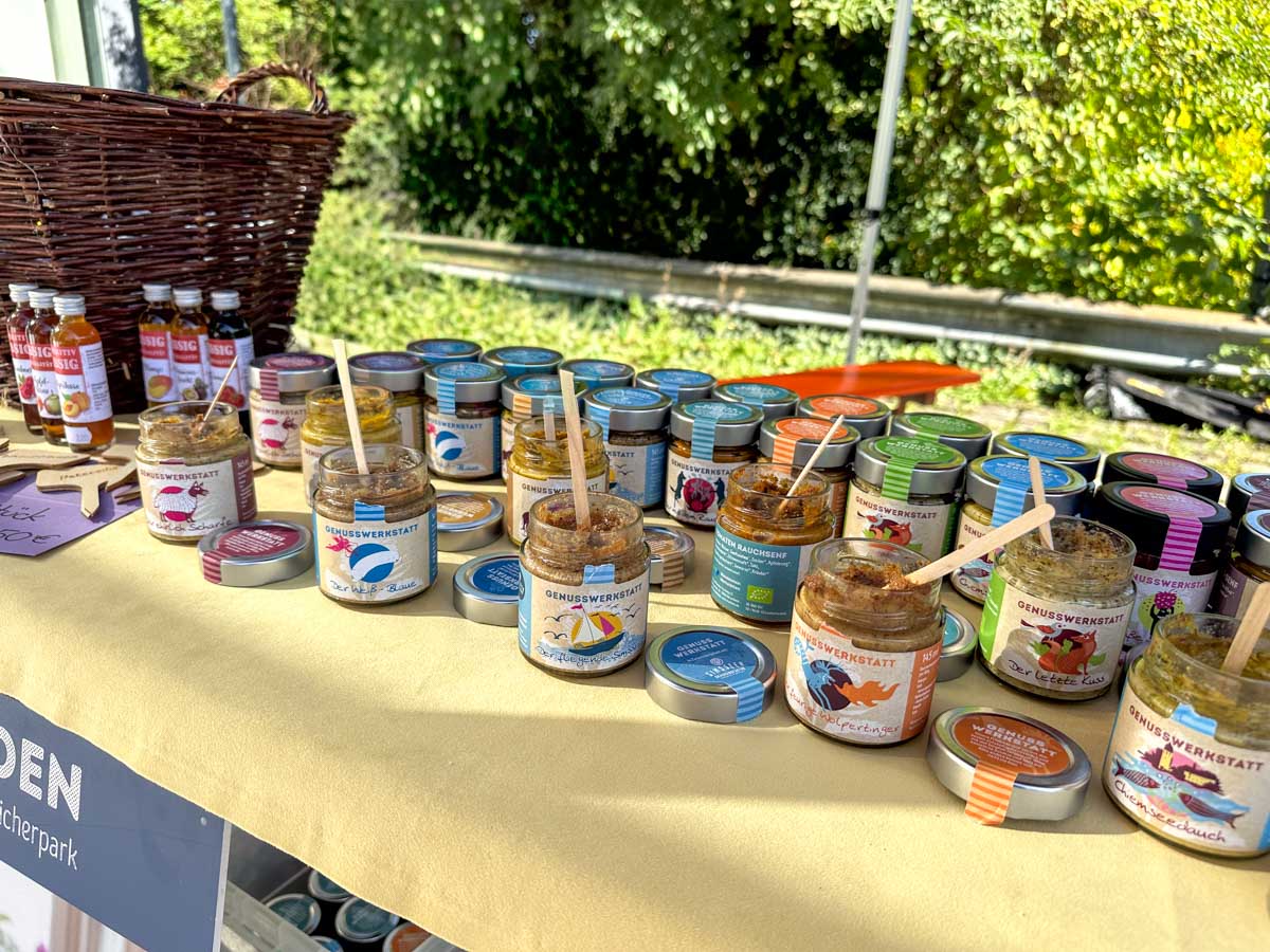 familientag gartencenter nickl wendelsteiner genusswerkstatt senfvariationen