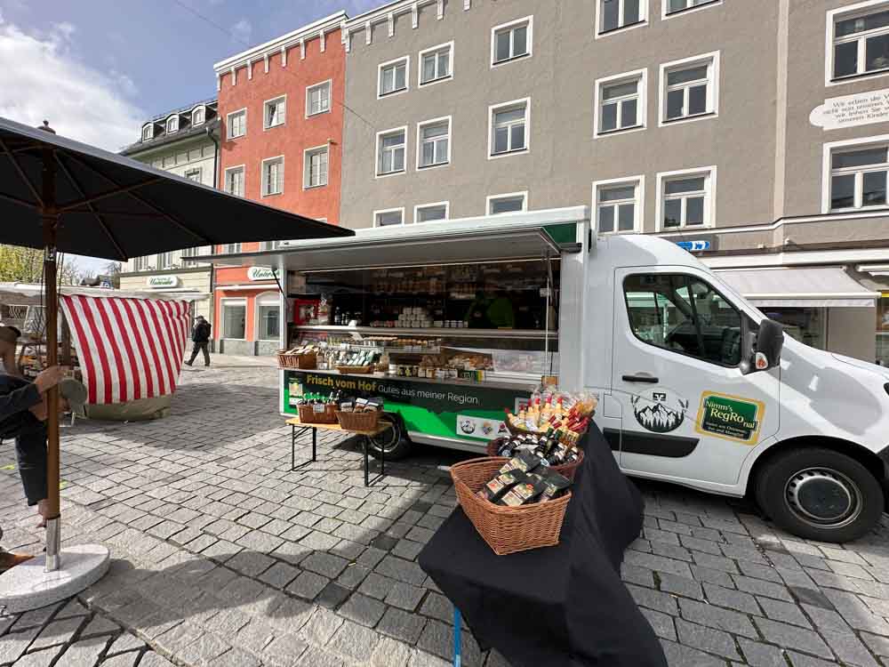 Grüner Markt Auftakt ©Stadttipps Rosenheim