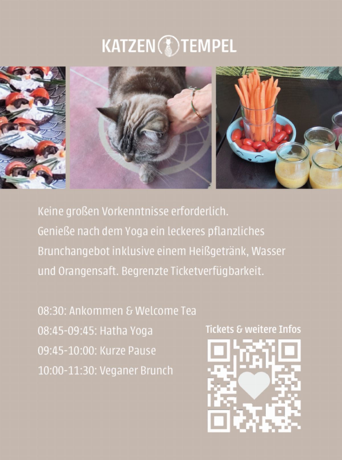 katzentempel rosenheim yoga brunch