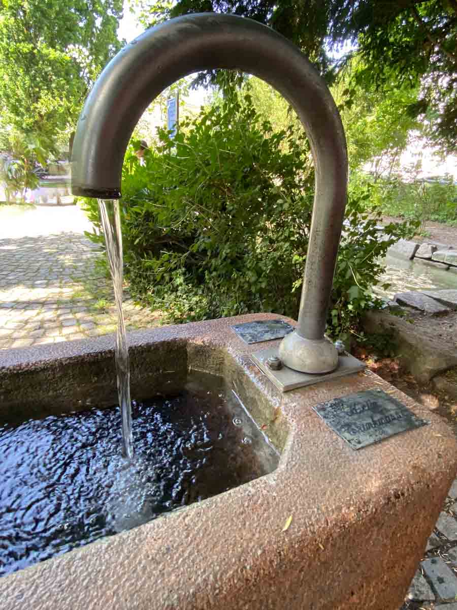 Unser Tipp heute: Kneippanlage im Riedergarten Rosenheim