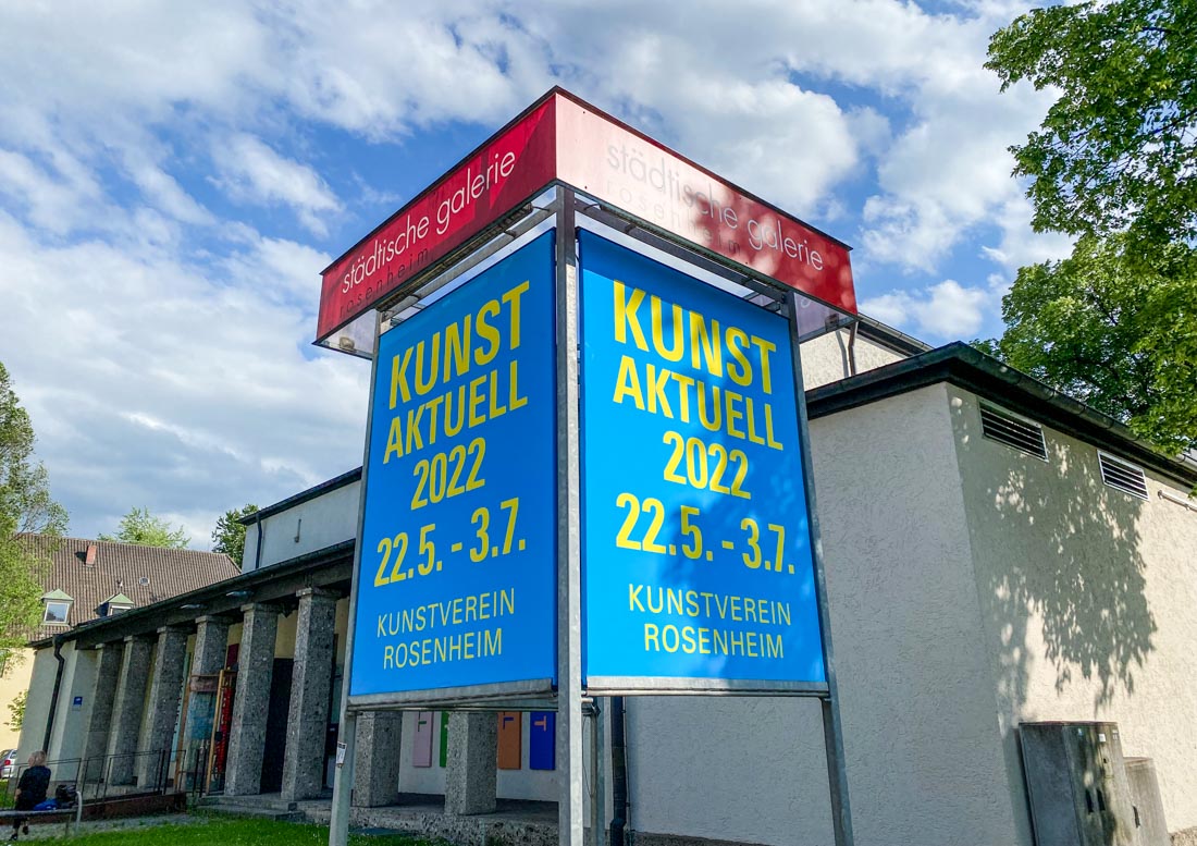 Kunstverein Rosenheim Jahresausstellung Kunst Aktuell