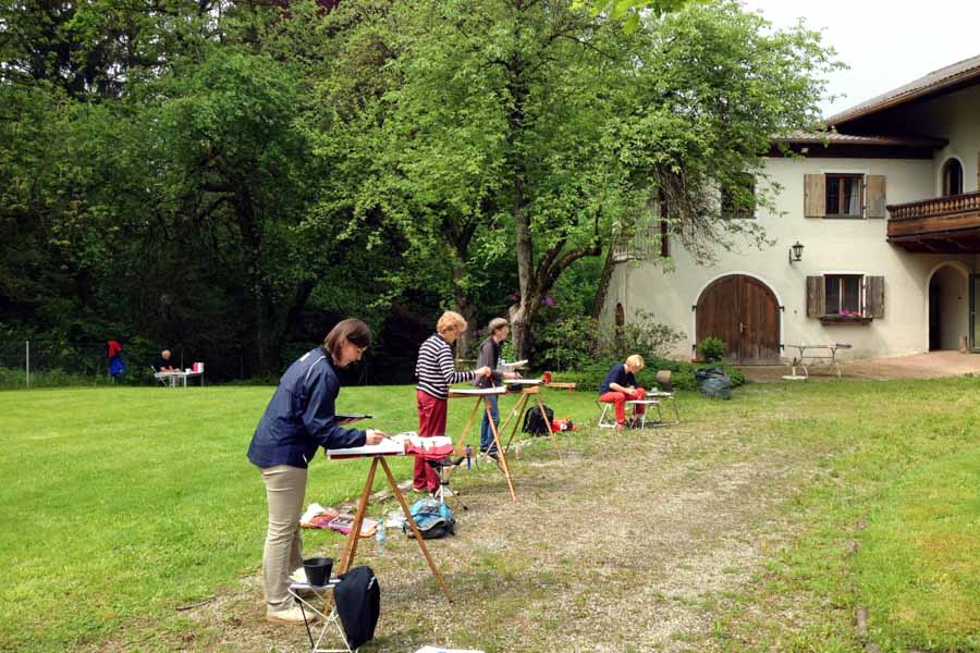 Kunst-Kurs im La Cuna del Arte in Rosenheim