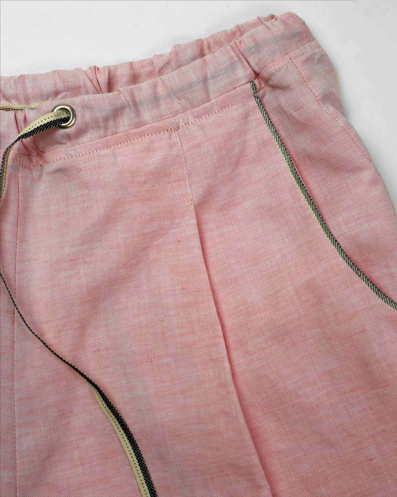 lieblingsteil leinenshorts rosefarben 2