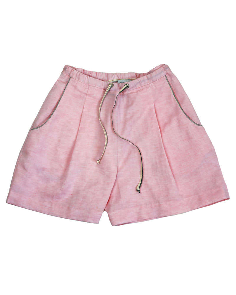 lieblingsteil leinenshorts rosefarben 3