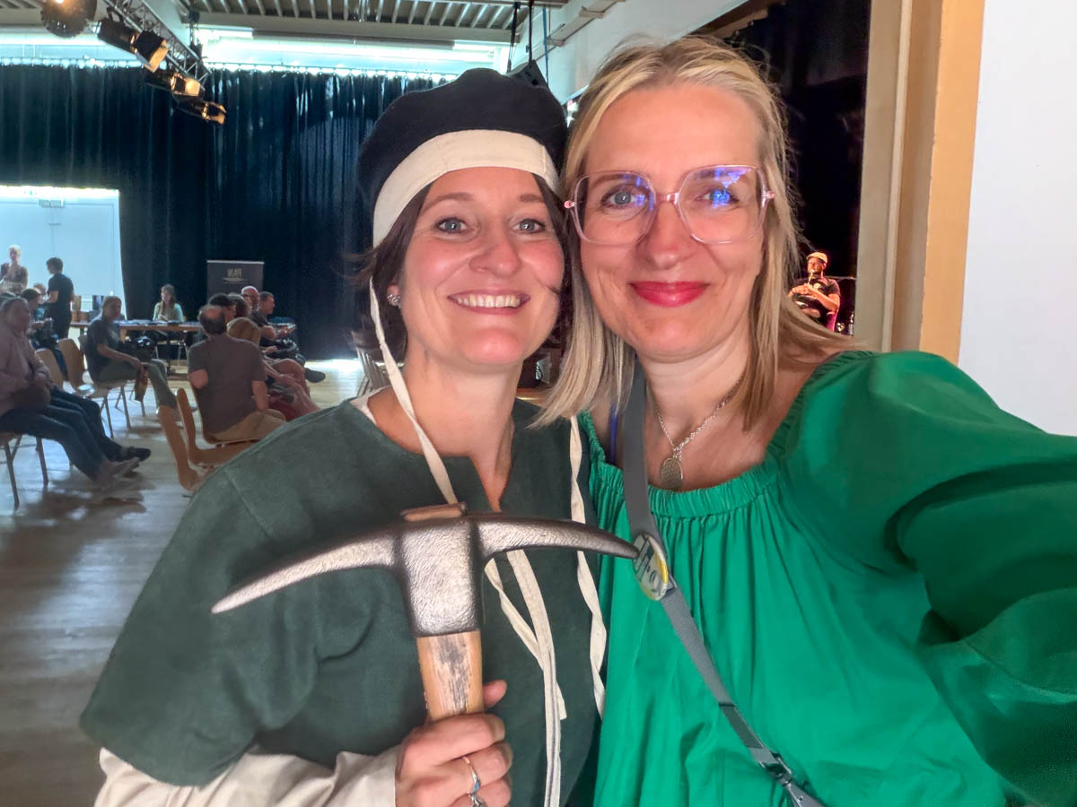 Fantasy Lesefestival Selfie mit der Autorin Mira Valentin
