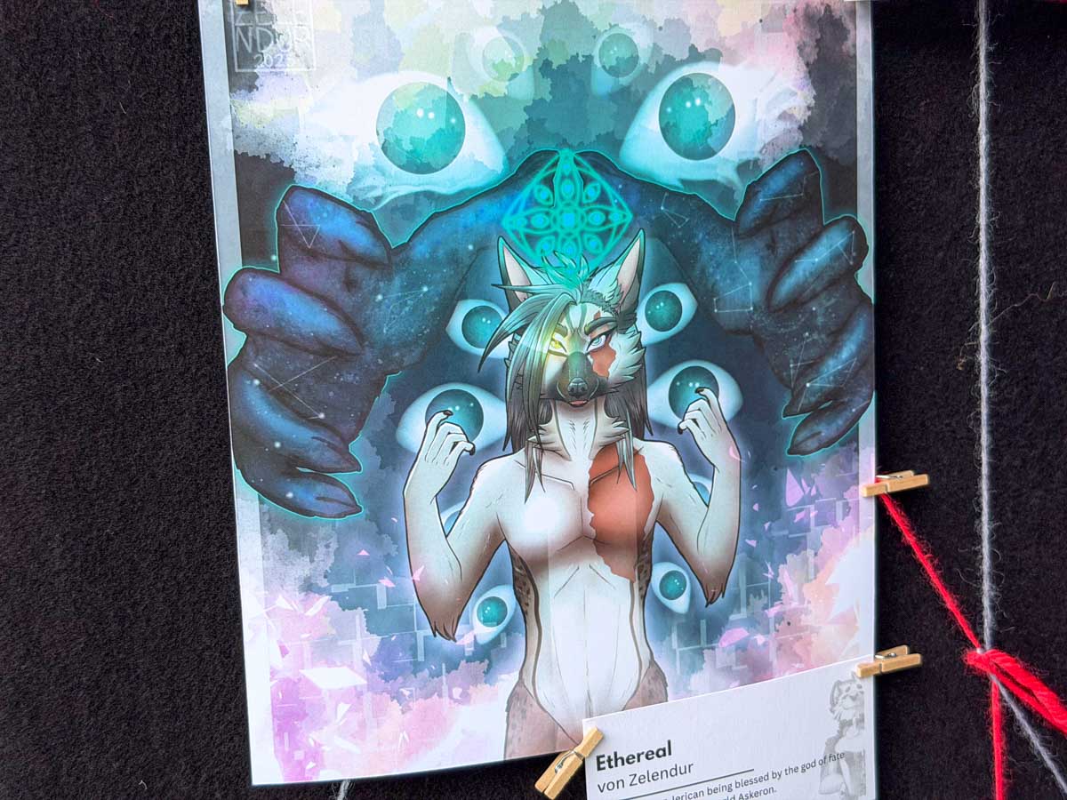 fantasy lesefestival Furry-Kunstausstellung