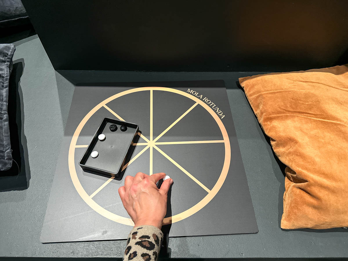 Hafer Mahlplatte - Ausstellung Römer Lokschuppen Rosenheim