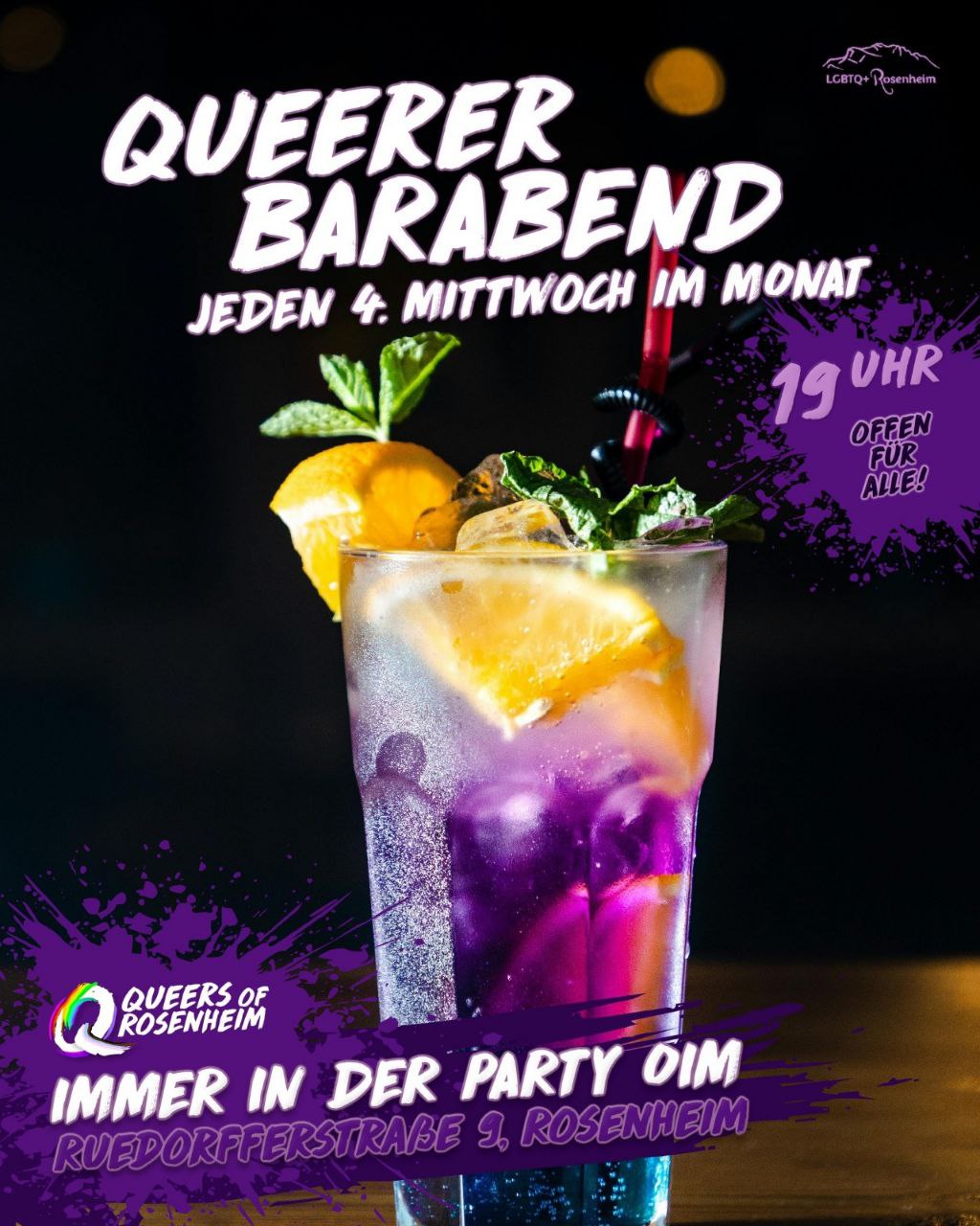 Queerer Barabend in der Josy's Party Oim Rosenheim