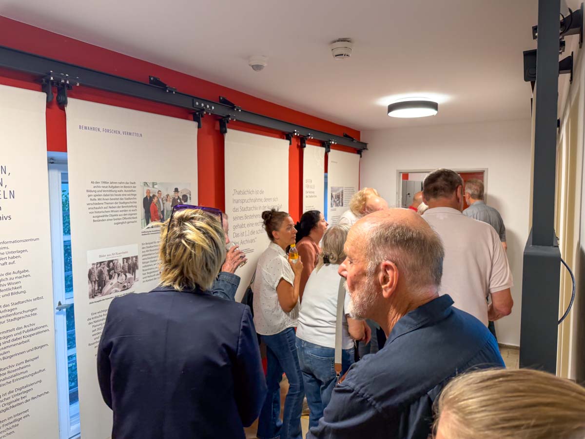 stadtarchiv eroeffnung ausstellungsflaeche credit stadttipps rosenheim 10