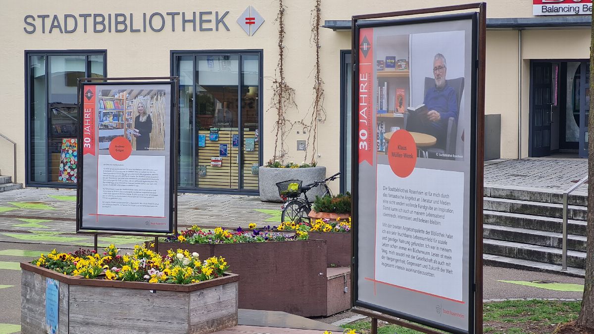 Ausstellung „Biblio:Viele“ am Salzstadel