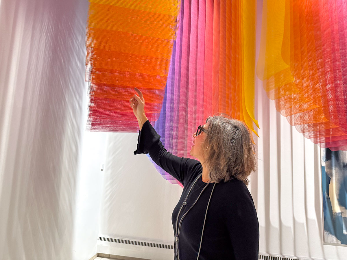 Ausstellungsrundgang mit Monika Hauser-Mair