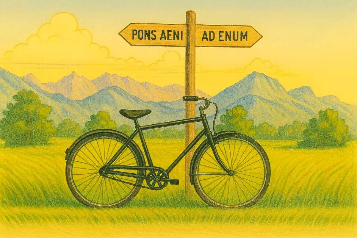 Mit dem Fahrrad in die Römerzeit