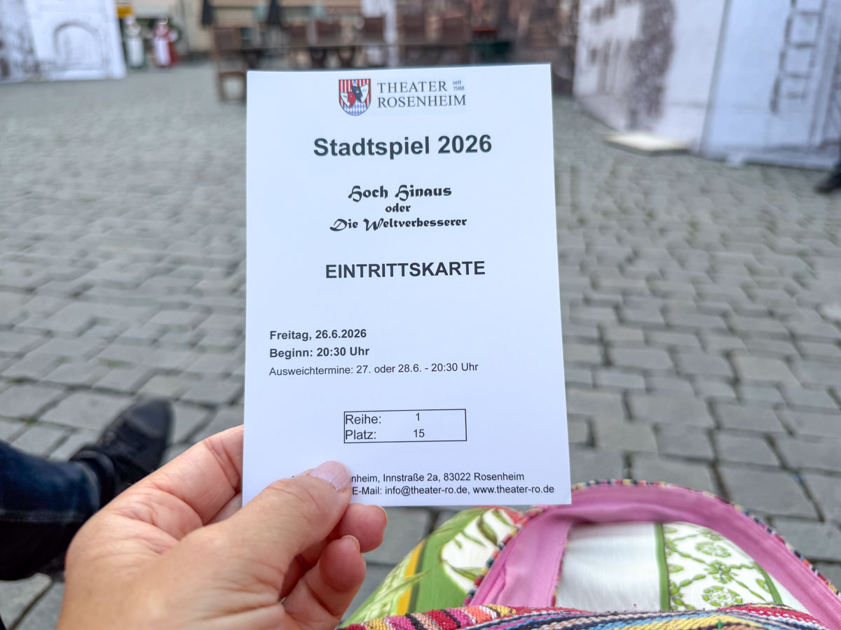 Stadtspiel »Hoch hinaus» Eintrittskarte