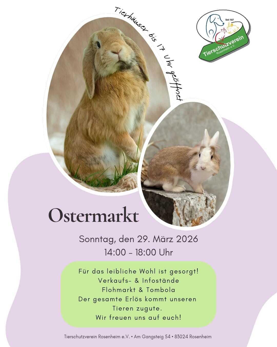 Tag der offenen Tür im Tierheim Rosenheim