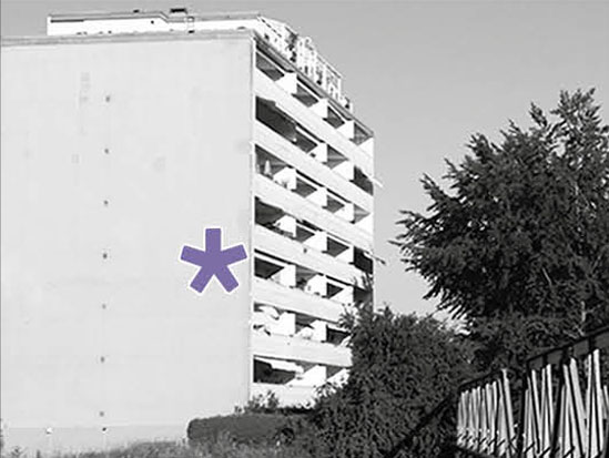 Wand Innstraße 55 vorher