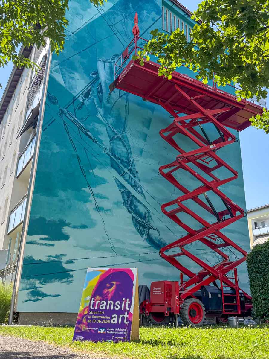 *transit art Wand »Wohnhaus Lessingstraße 45-49«