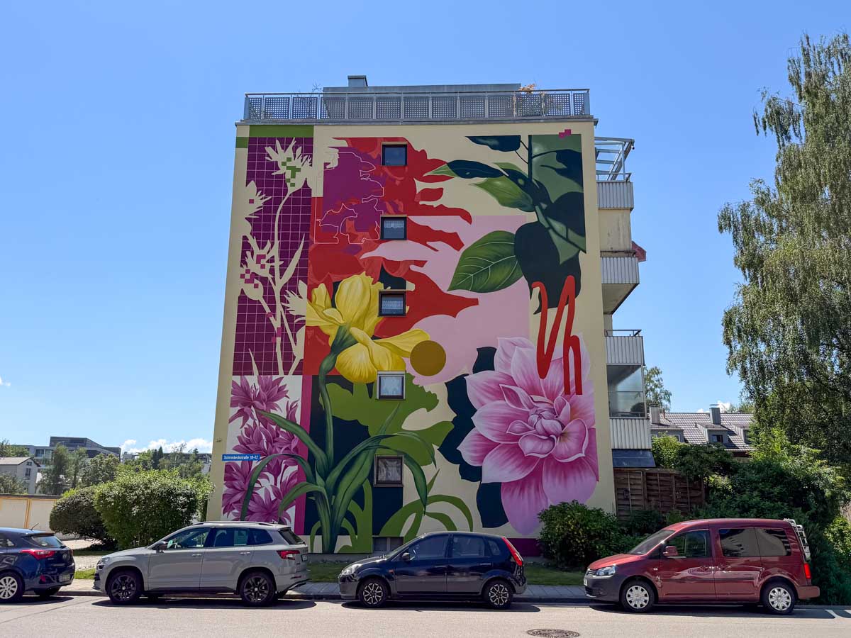 *transit art Wand Ciclope Arte Wohnhaus Schirmbeckstraße