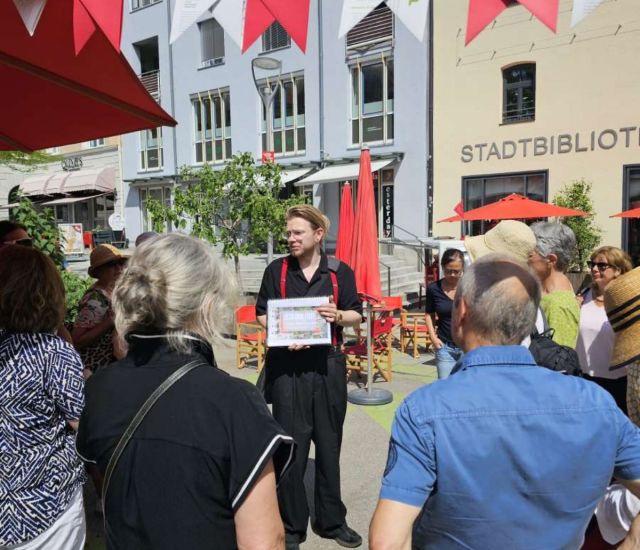 Stadtführung: Seiten einer Stadt