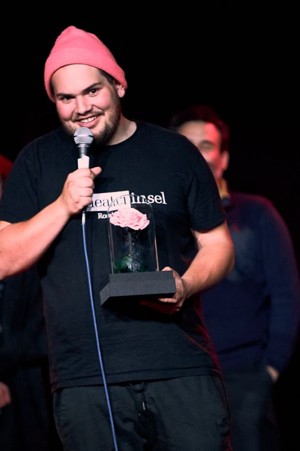 Rosenslam Poetry Slam in der Theaterinsel