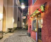 Abendspaziergang über den Christkindlmarkt Rosenheim 04