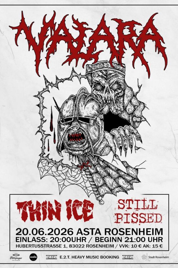 Valara, Thin Ice & Still Pissed spielen in der Asta