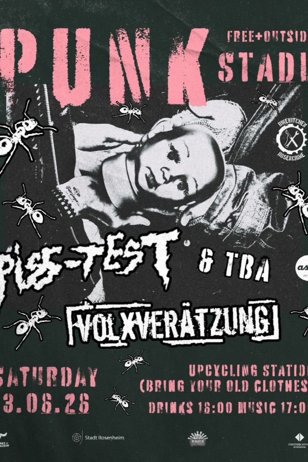 Punkstadel Konzert am Samstag