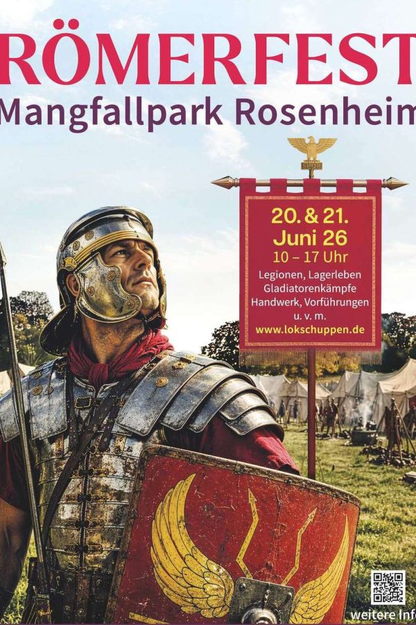 Römerlager im Mangfallpark Rosenheim