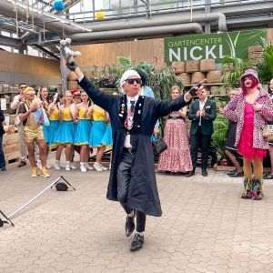 Faschingevent im Gartencenter Nickl Rosenheim 08