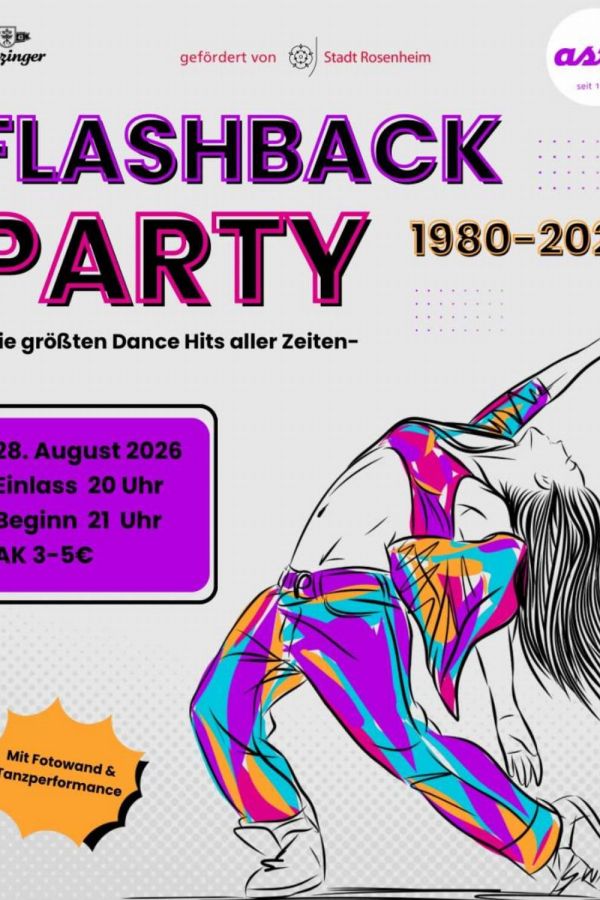 FLASHBACK PARTY in der Asta