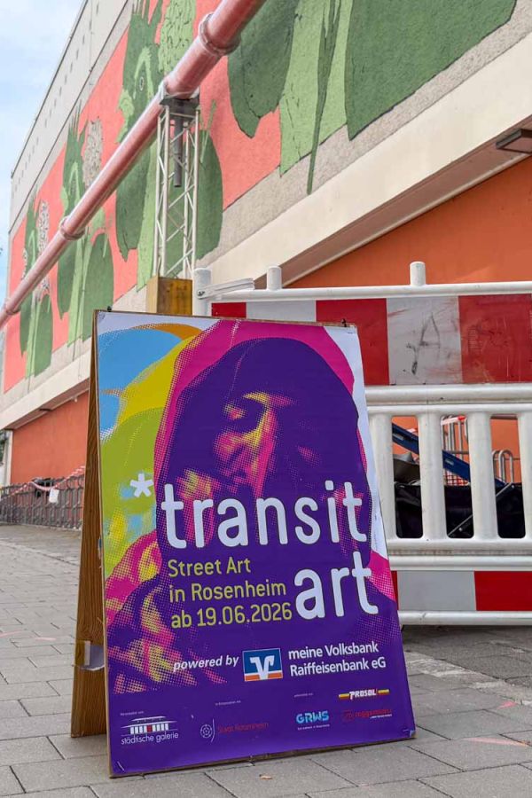 Transit Art StreetArt Kunst in Rosenheim