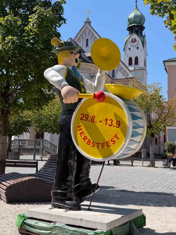 Herbstfest Trommler am Ludwigsplatz in Rosenheim