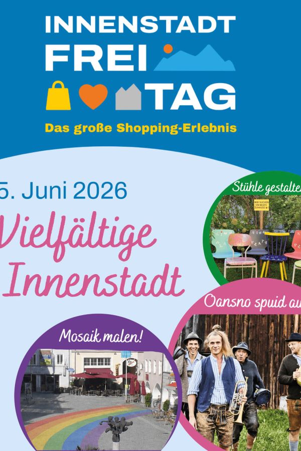 Innenstadt-Freitag in Rosenheim