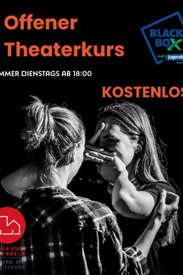 Offener Theaterkurs für Jugendliche in der Blackbox
