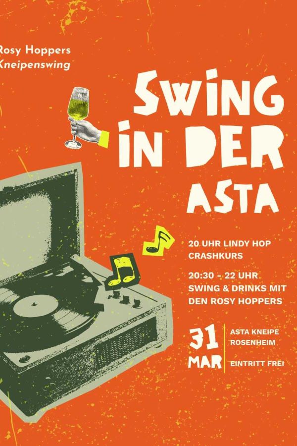 Swing Dance am Kneipenabend in der Asta